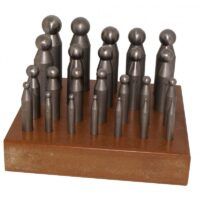 JUEGO DE ENBUTIDORES DE ACERO DE 2 a 20mm IMP. ITA