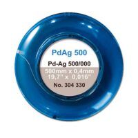 SOLDADURA DE HILO Pd-Ag 0.4mm 500mm