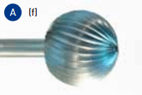 FRESA REDONDA MAILLEFER A DESDE 3.00 a 7.00mm