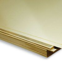 PLANCHA DE LATON RECOCIDA 200x500x0.6mm